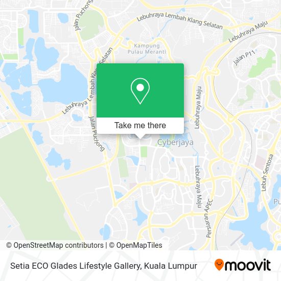 Setia ECO Glades Lifestyle Gallery map