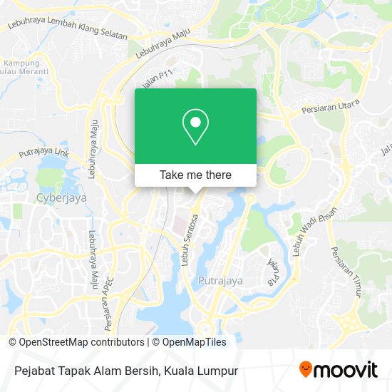 Peta Pejabat Tapak Alam Bersih