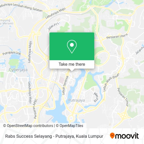 Peta Rabs Success Selayang - Putrajaya