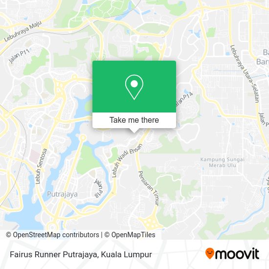 Fairus Runner Putrajaya map