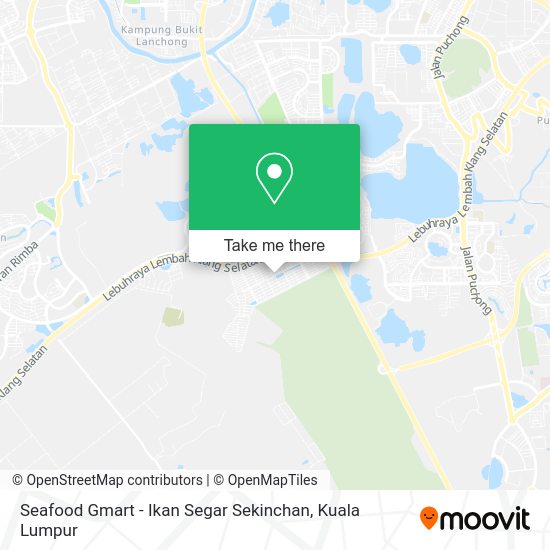Seafood Gmart - Ikan Segar Sekinchan map