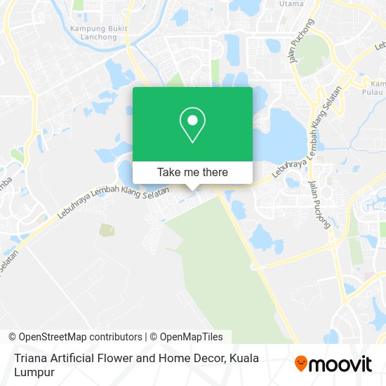 Triana Artificial Flower and Home Decor map