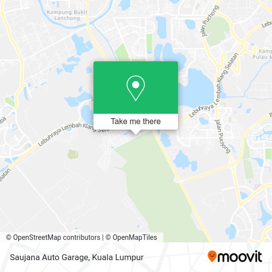 Saujana Auto Garage map