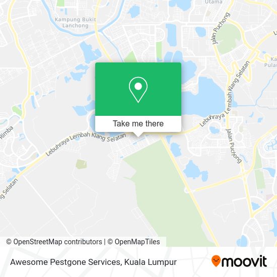 Awesome Pestgone Services map