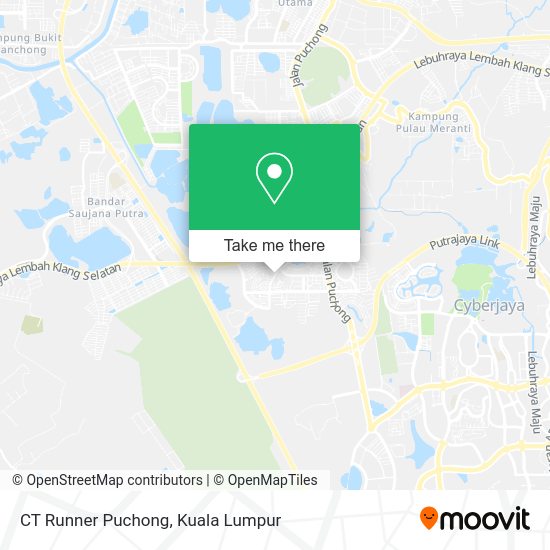 Peta CT Runner Puchong