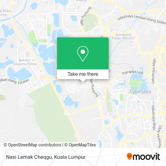 Nasi Lemak Cheqgu map