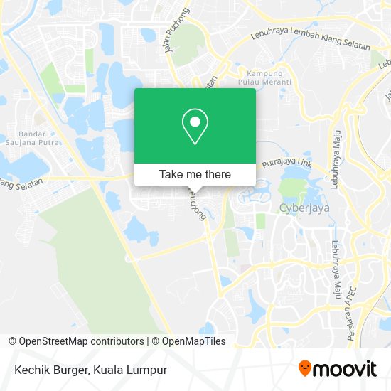 Peta Kechik Burger