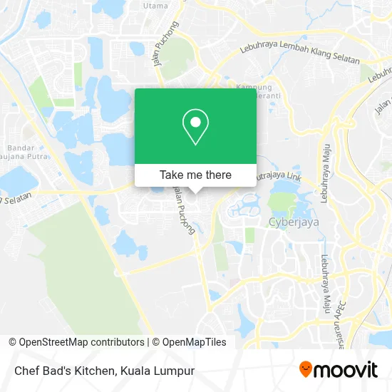 Chef Bad's Kitchen map