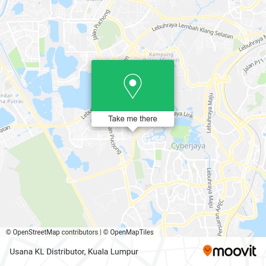 Usana KL Distributor map