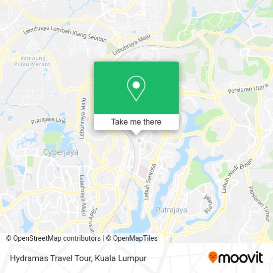 Hydramas Travel Tour map