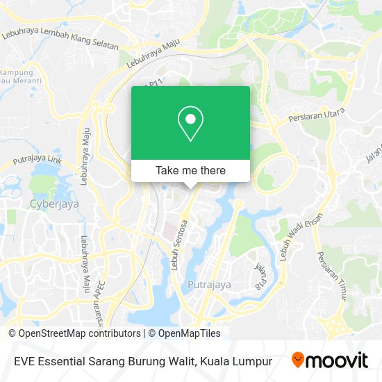 EVE Essential Sarang Burung Walit map