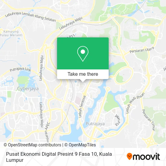 Pusat Ekonomi Digital Presint 9 Fasa 10 map
