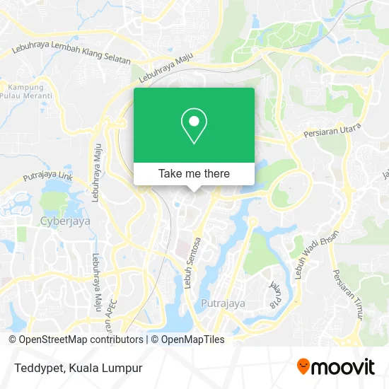 Teddypet map