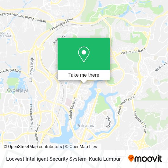Locvest Intelligent Security System map