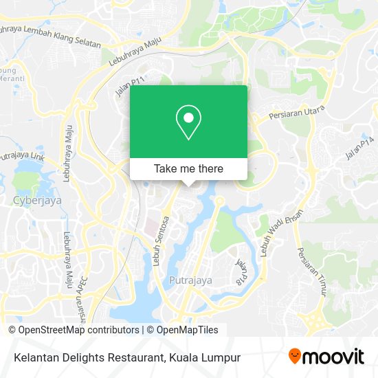 Kelantan Delights Restaurant map