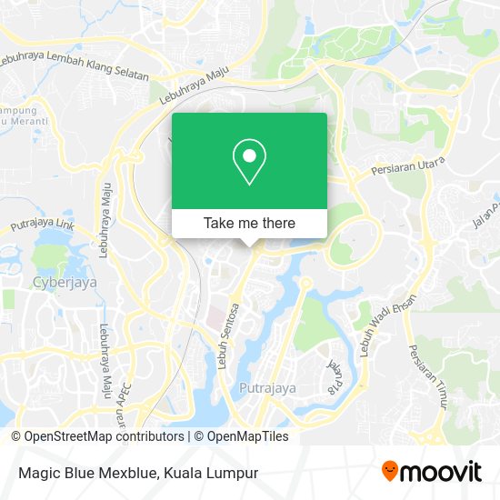 Magic Blue Mexblue map