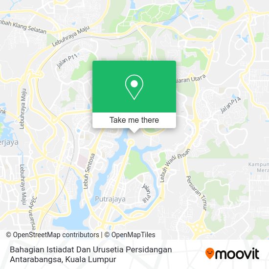 Peta Bahagian Istiadat Dan Urusetia Persidangan Antarabangsa