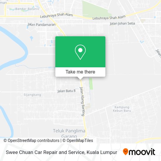 Swee Chuan Car Repair and Service map
