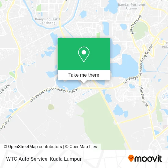 WTC Auto Service map