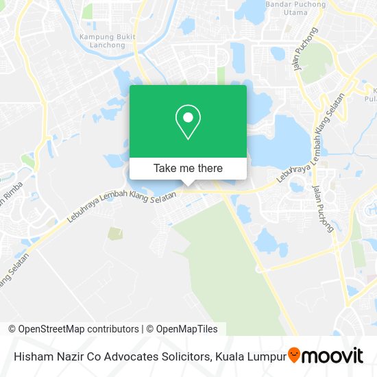 Hisham Nazir Co Advocates Solicitors map