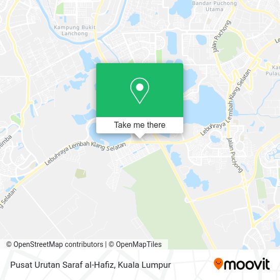 Pusat Urutan Saraf al-Hafiz map