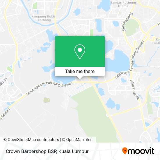 Crown Barbershop BSP map