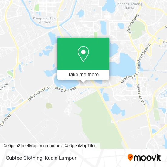 Subtee Clothing map