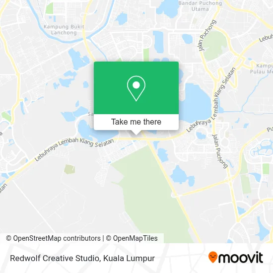 Redwolf Creative Studio map