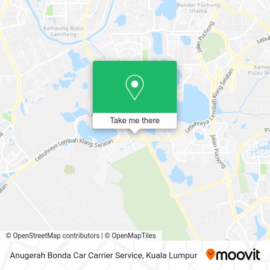 Anugerah Bonda Car Carrier Service map