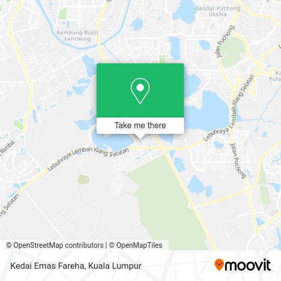 Peta Kedai Emas Fareha