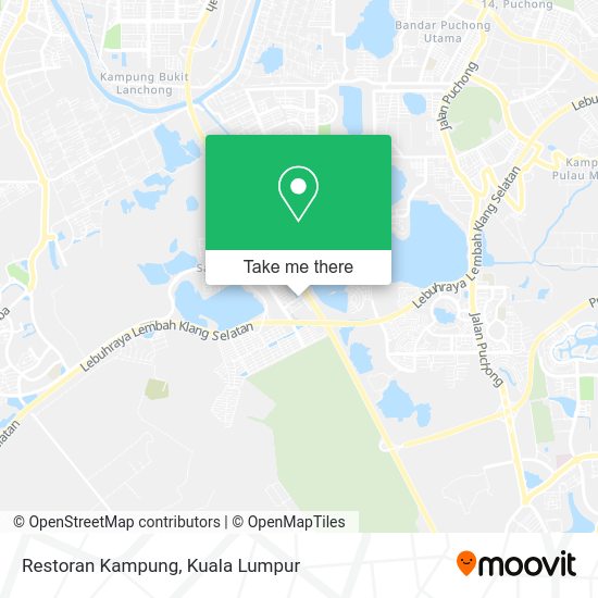 Restoran Kampung map