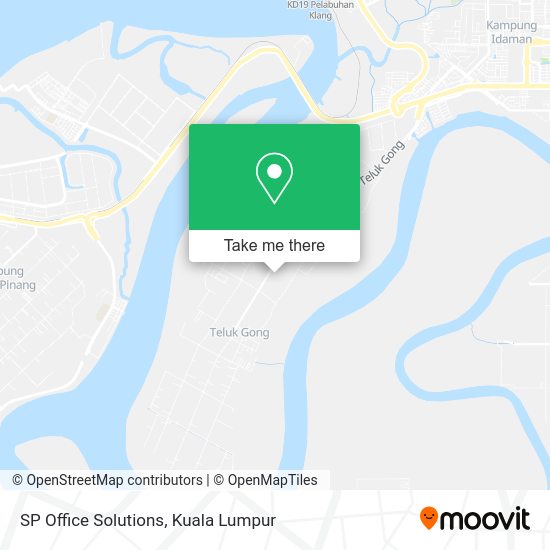 SP Office Solutions map