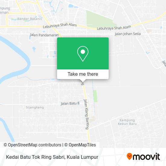 Peta Kedai Batu Tok Ring Sabri