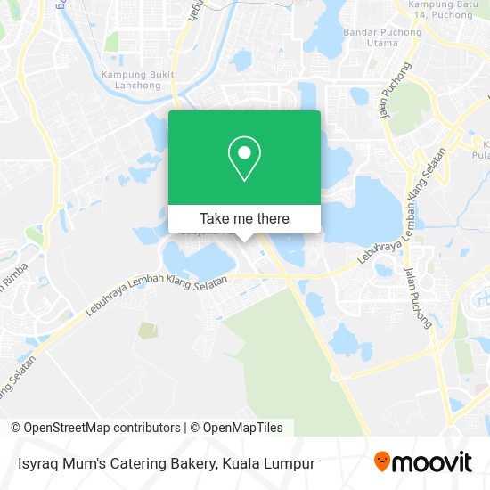 Isyraq Mum's Catering Bakery map