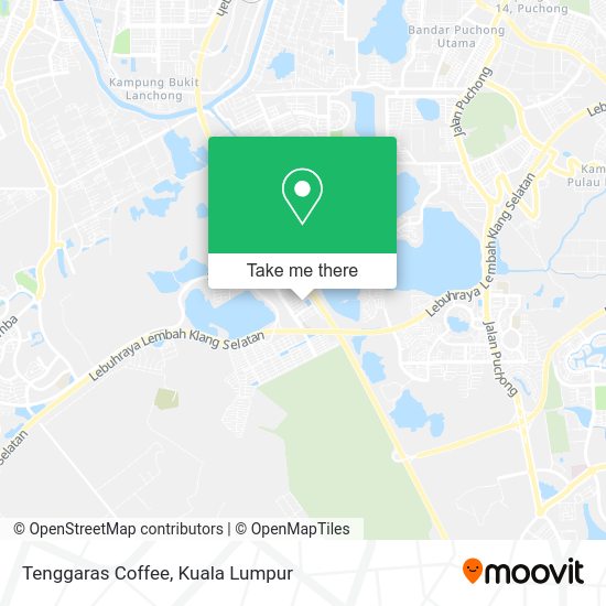 Tenggaras Coffee map