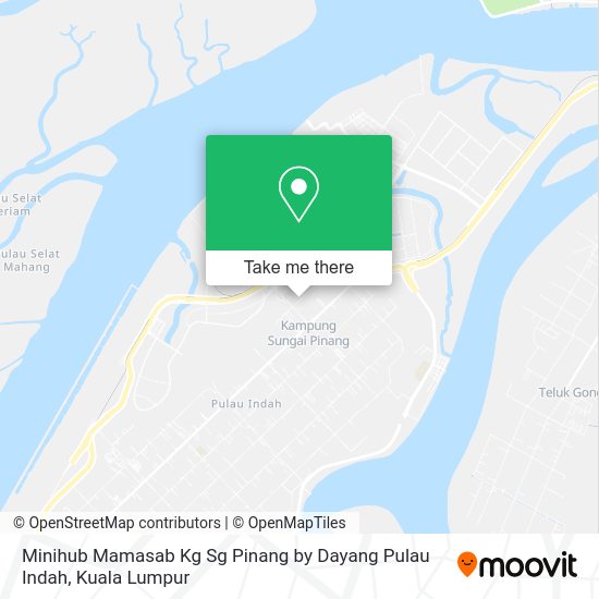 Minihub Mamasab Kg Sg Pinang by Dayang Pulau Indah map