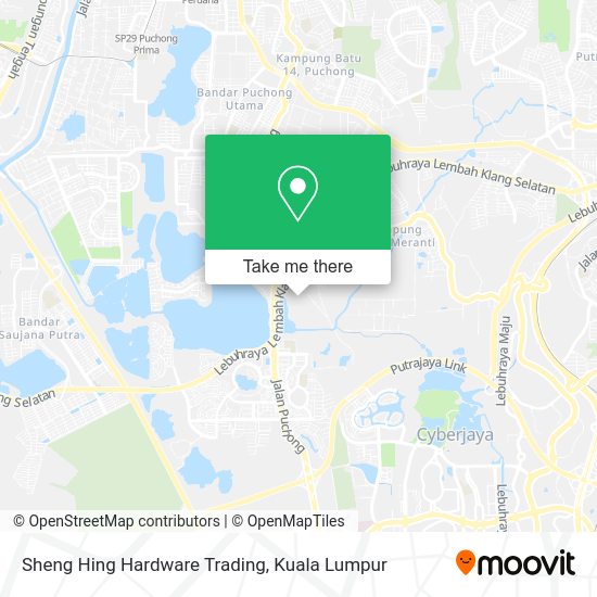 Sheng Hing Hardware Trading map