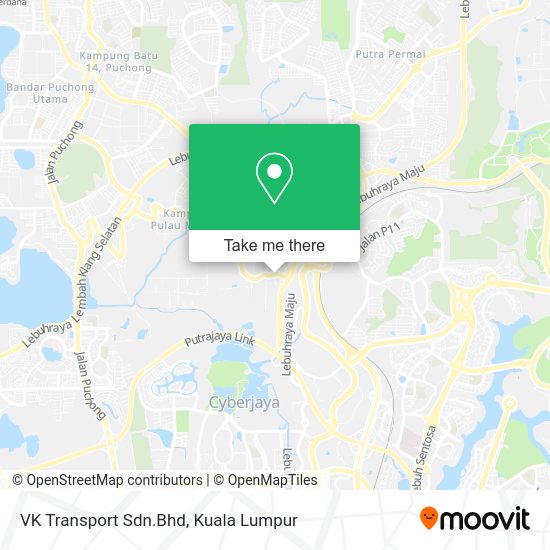 Peta VK Transport Sdn.Bhd