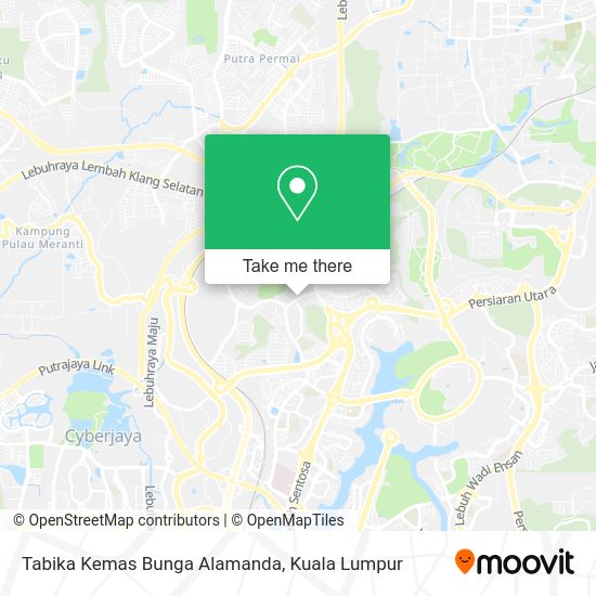 Peta Tabika Kemas Bunga Alamanda