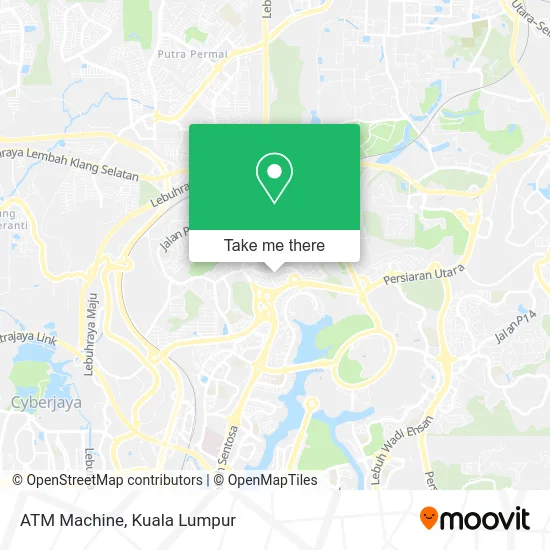 ATM Machine map