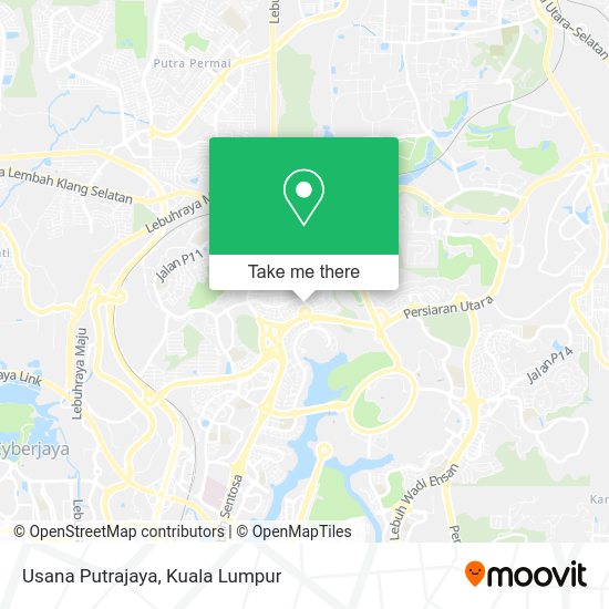 Peta Usana Putrajaya
