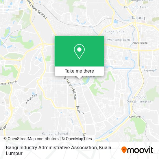 Bangi Industry Administrative Association map