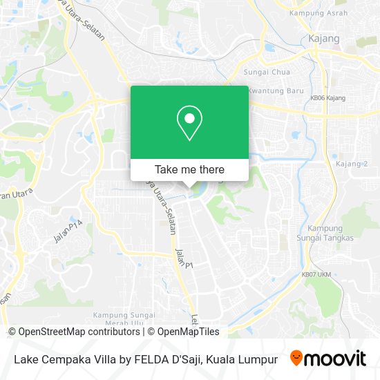 Peta Lake Cempaka Villa by FELDA D'Saji