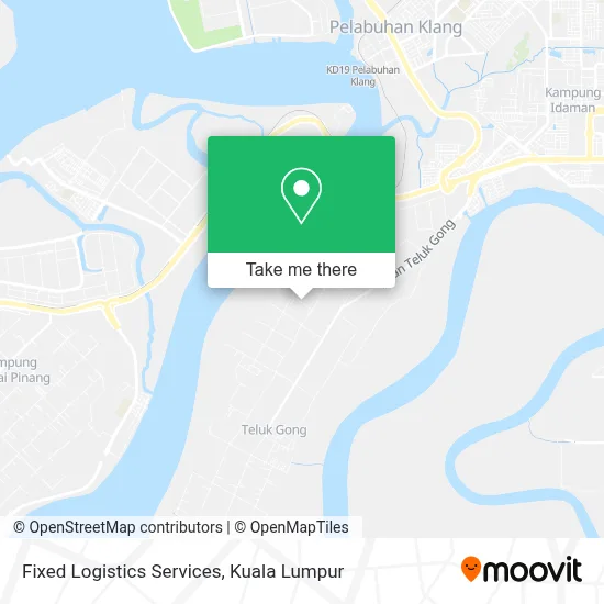 Fixed Logistics Services map