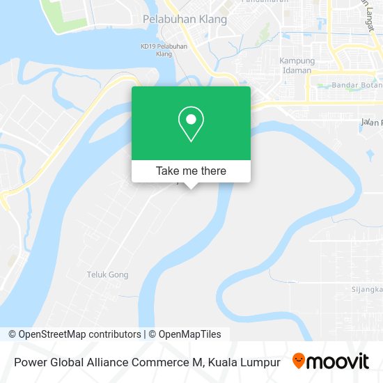 Power Global Alliance Commerce M map