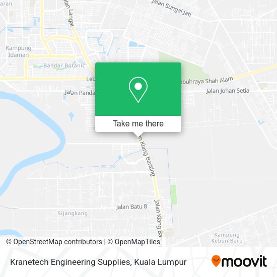 Kranetech Engineering Supplies map
