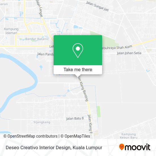 Deseo Creativo Interior Design map