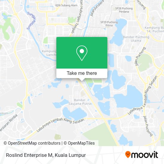 Roslind Enterprise M map