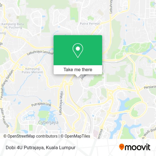 Peta Dobi 4U Putrajaya