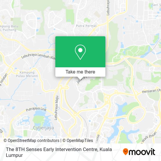 The 8TH Senses Early Intervention Centre map